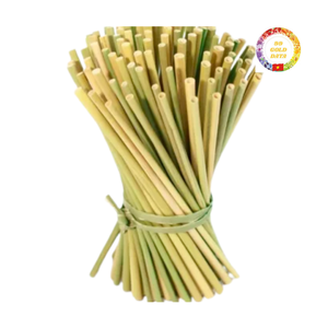 Pailles à boire en herbe en gros |   Matériaux naturels et biologiques |   Biodégradable et respectueux de l'environnement |   200 mm pour boissons froides, usage en restaurant - Product Image 5