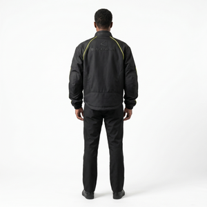 Chaqueta de Motociclista Urbana Premium de Pana Impermeable con Forro de PU, Estilo Techwear Blindado, Talla Grande para Hombre, Ropa Personalizada OEM - Product Image 2