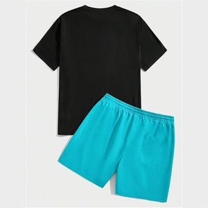 Conjunto de Camiseta y Pantalones Cortos para Hombre, Listo para Exportación, para Gimnasio, Entrenamiento, Ropa Deportiva, Tejido Transpirable, Suministro OEM ODM - Product Image 6