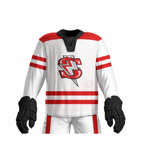 Camiseta de Hockey sobre Hielo Personalizada para Hombre, Venta Caliente 2026, Ropa Deportiva Duradera de Secado Rápido con Nombre del Equipo, Venta al Por Mayor, Impresión por Sublimación Cosida - Product Image 2