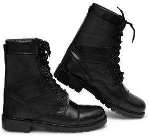 Premium Leather <b>Boots</b> For Men Elegant Design Lace Up Durable <b>Boots</b> With Breathable Comfort Lining Ideal For Office Casual Wear - Product Image 4