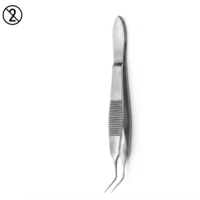 Forceps de retrait de fragments Gaskin de haute qualité, en acier inoxydable, à usage unique, instrument chirurgical ophtalmique