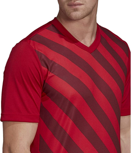 Maillot de sport pour homme, rouge, col en V, sans manches, respirant, anti-transpiration, style vintage rétro, coupe classique, couleur unie, polyester - Product Image 1