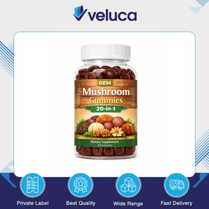 Gomitas Veganas con Extracto de Champiñones para la Salud Cerebral y Digestiva, 20 en 1, 60 Unidades, Botella PET, Alta Calidad, para Adultos - Product Image 3