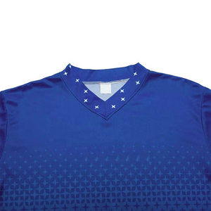 Chemise de pêche à manches longues pour homme, motif dégradé bleu, impression par sublimation, UPF 50, anti-UV, polyester, pull-over, taille adulte, respirant - Product Image 3