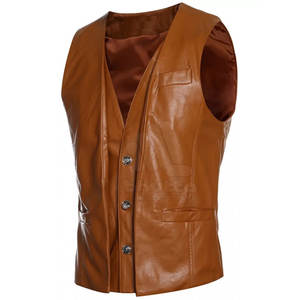 Chaleco de cuero para mujer, corte ajustado, hecho en Pakistán, chaleco de cuero de vaca hecho a medida, a la moda. - Product Image 2