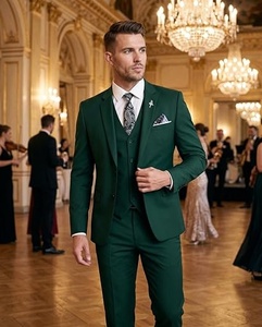 Men athletic fit <b>pant</b> coat suit stretch fabric modern business wear modern slim fit coat <b>pant</b> suit - Product Image 2