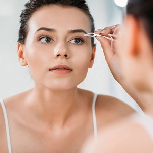 Pinzas de Precisión para Cejas, Depilación, Belleza y Maquillaje, Herramienta de Alta Calidad, Acero Inoxidable Profesional - Product Image 3