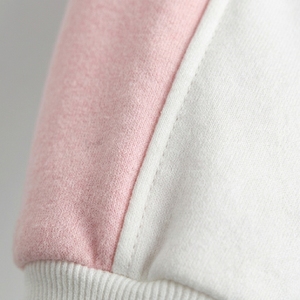 New Style Women's Color Black Hoodie Design Long Sleeve Casual Autumn Wear <b>Pink</b> White Burgundy Knitted <b>Sweatshirt</b> - Product Image 4