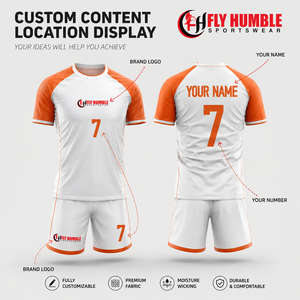ชุดเสื้อฟุตบอล Fly Humble แบบสั่งทำพิเศษ สีดำขาวลายทาง พิมพ์ลายแบบ Sublimation ระบายเหงื่อได้ดี สำหรับผู้ใหญ่ ทรงปกติ แขนสั้น - Product Image 2