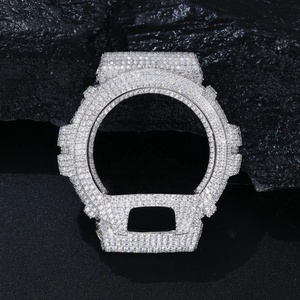 Upgrade Your Style With Stunning Stainless Steel Watch Fully Iced Out Crafted With Lab Grown Diamonds With VVS Clarity - Product Image 1