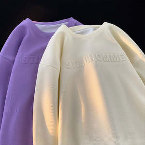 Sudadera de Mujer de Alta Calidad, Estilo Urbano, Holgada, Anti-Pilling, con Estampado 3D en Relieve, Personalizada, 100% Algodón, Felpa, con Capucha - Product Image 2