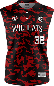Maillot de baseball/softball personnalisé imprimé par sublimation, motif camouflage pur, respirant et confortable, pour homme, à manches courtes, vierge et personnalisable - Product Image 3