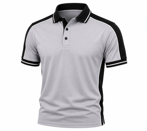 เสื้อโปโลชาย เสื้อโปโลยูนิฟอร์ม แขนสั้น ผ้าเสื้อยืด - Product Image 3
