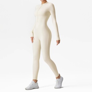 Half Zip Solid Anti-Bacterial Fitness Wear Suit Slim Fit Sportswear Sleeveless <b>Butt</b> <b>Lift</b> High Waist <b>Leggings</b> Shorts 5 Piece Yoga - Product Image 3