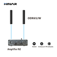 Sistem Speaker Kolom Komersial HINAR 2.1 Saluran dengan Amplifier Kelas D, Loudspeaker PA untuk Pemasangan di Dinding, Cocok untuk Ruang Konferensi