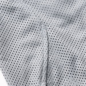 Pantalones Cortos Deportivos de Malla para Hombre, Casuales, de Verano, para Fitness, con Logotipo Personalizado, Ropa de Verano de Malla, Pantalones Cortos para Correr en Color Sólido - Product Image 5