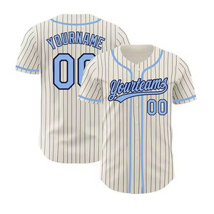 Maillot de baseball personnalisé coupe classique 100 % polyester respirant séchage rapide coutures durables confortable à porter pour l'entraînement quotidien - Product Image 1