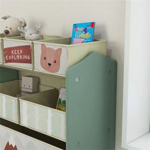 Green Kids & Teen Storage Toy Organizer with Storage Box - Product Image 3