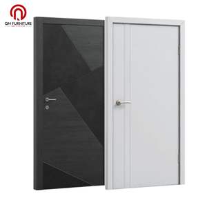Puertas de Fachada de WPC de 40 mm de Espesor, Material Compuesto de Madera y Plástico Duradero, PVC 100% Impermeable y Resistente a las Termitas - Product Image 3