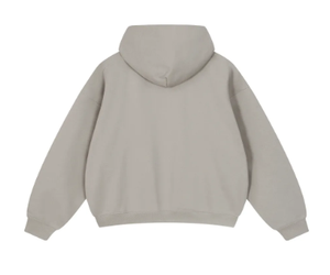 เสื้อฮู้ดผ้าฟลีซแบบเรียบง่าย ยูนิเซ็กซ์ ผ้าฝ้าย 100% น้ำหนัก 300 กรัม ระบายอากาศได้ดี สไตล์วินเทจ สตรีทแวร์ - Product Image 6