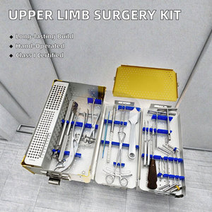 Kit de Instrumentos Ortopédicos para Miembros Superiores, Taladro Óseo Manual y Juego de Destornilladores, Instrumentos Quirúrgicos Profesionales para Trauma - Product Image 2