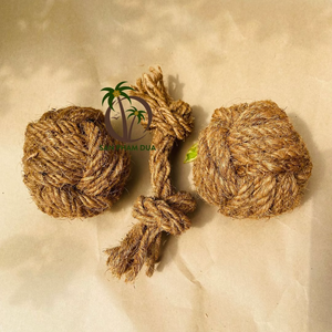 Juguete Masticable para Perros de Fibra de Coco Natural, Juguetes para Masticar para Mascotas, Limpieza Dental, Cuerda de Coco Duradera, Juguetes para Perros al por Mayor - Product Image 2