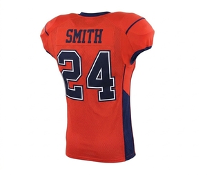 Maßgeschneidertes American-Football-Trikot – Rote Eagles Teamuniform |   Kurzarm-Sporttrikot - Product Image 4