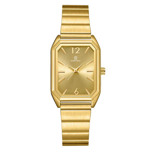 <span class=keywords><strong>Orologio</strong></span> da <span class=keywords><strong>Donna</strong></span> BARRY <span class=keywords><strong>POLO</strong></span> di Lusso con Quadrante Quadrato in Cristallo, Acciaio Inossidabile, Movimento al Quarzo, Impermeabile 30M - Product Image 2