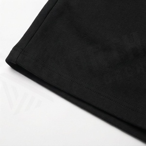 Ensemble 2 pièces pour femme en coton noir, t-shirt et short, avec imprimé lettres orange, coupe ample, décontracté, pour le printemps et l'été - Product Image 6