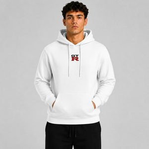 Sweat à capuche pour homme en tissu polaire de qualité supérieure, brodé, écologique, respirant, 240g, design streetwear contemporain - Product Image 1