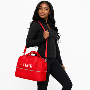 Sac de voyage pliable et durable pour femme, idéal pour la franc-maçonnerie, les confréries et les sororités – Sac de sport et de week-end - Product Image 1