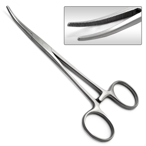 คีมคีลลี่แบบปรับแต่งได้ พรีเมียม สแตนเลสสตีล โค้ง/ตรง สำหรับทำแผล โดย GUJJAR SURGICAL - Product Image 2