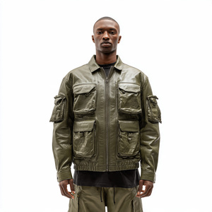 Veste en cuir de haute qualité, très élégante et stylée - Product Image 5