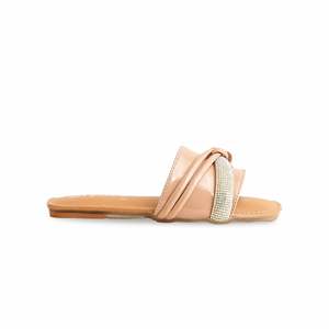 Pantuflas formales de cervatillo para niñas - Product Image 4