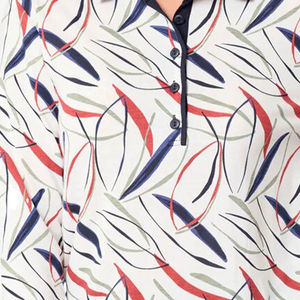 Chemise à manches courtes pour femme, unie, 100% polyester, tricotée, séchage rapide, respirante, coupe décontractée, 120g, imprimée numériquement - Product Image 6
