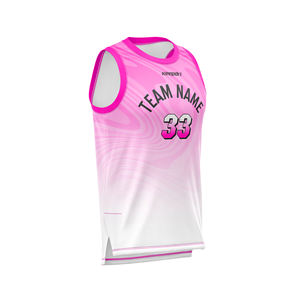 Maillots de basket-ball de sublimation OEM et ODM, vêtements de sport personnalisés sans couture, débardeurs, uniformes de sport personnalisés pour équipes et clubs - Product Image 3