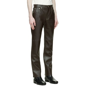 Pantalons unisexes décontractés en polyester 100% de haute qualité, imperméables, anti-froissement, séchage rapide, style à devant plat, vente en gros - Product Image 5