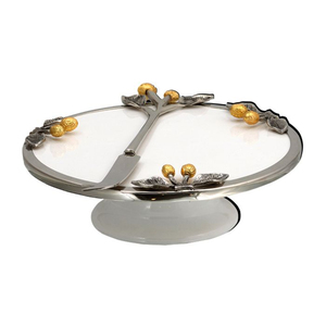 Bol de Servir de Lujo con Bordes Curvos, Chapado en Oro de Alta Calidad, Hecho de Metal de Excelente Calidad, Utensilios de Cocina al Precio Más Bajo - Product Image 4