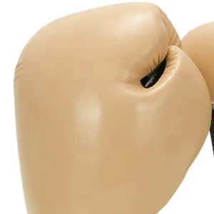 Custom Youth Adult PU Leather Boxing Gloves 16 oz Training Gloves <b>Adjustable</b> Wrist <b>Strap</b> Breathable Lightweight Pull-On Closure - Product Image 4