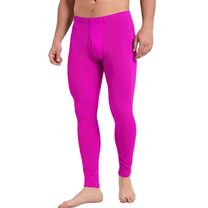 Leggings Deportivos Largos para Hombre, Talla Estadounidense, 90% Poliéster, 10% Elastano, Logotipo Personalizado, Ropa Deportiva, Pantalones de Correr, Cintura Elástica, Transpirables - Product Image 2
