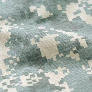 เสื้อลายพรางสีจางแบบกำหนดเองเสื้อตกปลาแขนสั้นระบายอากาศสวมใส่สบาย - Product Image 5