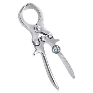 Fórceps de castración de ovejas Fórceps de castración de carbono sin sangre de acero inoxidable 12" - Product Image 3