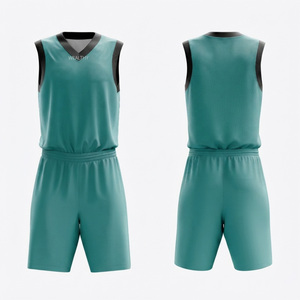 Ensemble de maillots de basket-ball personnalisés pour adultes unisexes, jaune et bleu marine, col en V, manches longues, impression numérique, numéro 10, respirant, séchage rapide - Product Image 6