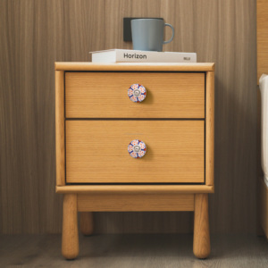 Perillas de puerta de cerámica azul blanco hechas a mano de alta calidad perillas hechas a mano perillas de gabinete de cerámica - Product Image 5