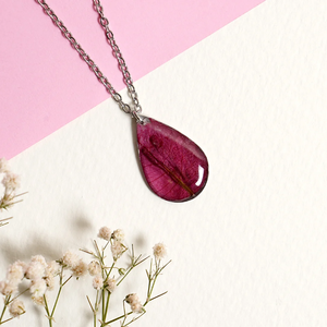 Nouveau pendentif en résine fait main au design simple et élégant pour femmes, bijoux naturels, cadeau pour maman et amies en promotion - Product Image 1