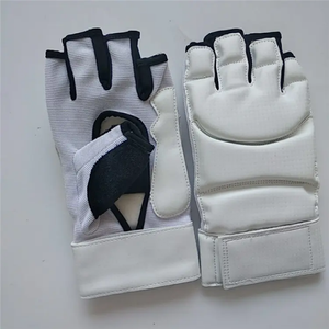 High Quality Premium <b>Black</b> PU MMA Shooter Sparring Boxing Gloves for Outdoor Use Waterproof Unisex Training Gloves - Product Image 6