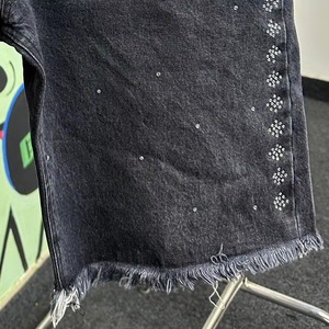 Shorts de Mezclilla para Hombre, Nueva Llegada, Logotipo Personalizado Impreso y Bordado, Verano, Ecológicos, Cintura Media, Secado Rápido, Precio al por Mayor - Product Image 2