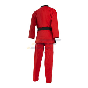 Uniforme de Artes Marciales de Taekwondo Cómodo con Logotipo Personalizado, Alta Calidad, Bajo Precio, Hecho en Pakistán, Servicio OEM Disponible - Product Image 5