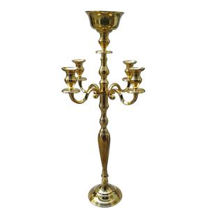 Luxury Tall Candlestick Holder Wedding <b>Candle</b> Stand Exquisite Handmade Candelabra Home Hotel Christmas Decoration for - Product Image 4